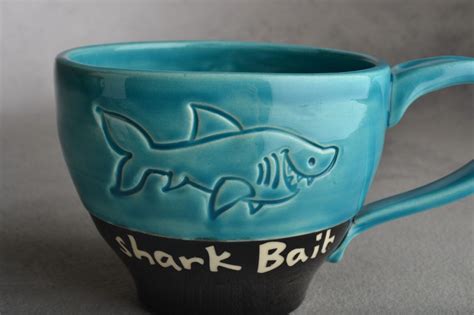 Shark Bait Mug Made To Order Shark Bait Soup Cocoa Coffee Mug Etsy