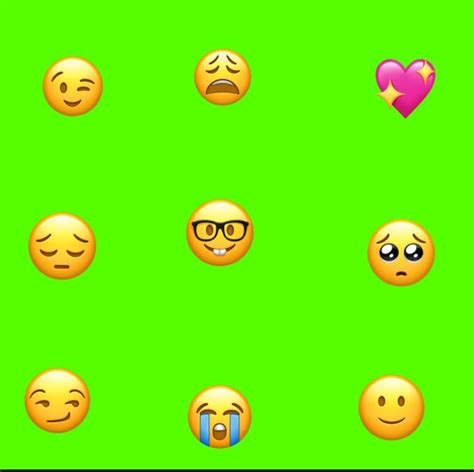 Iphone emojileri Takip etmeden alma Tela verde Fotos de animais engraçados Emoji