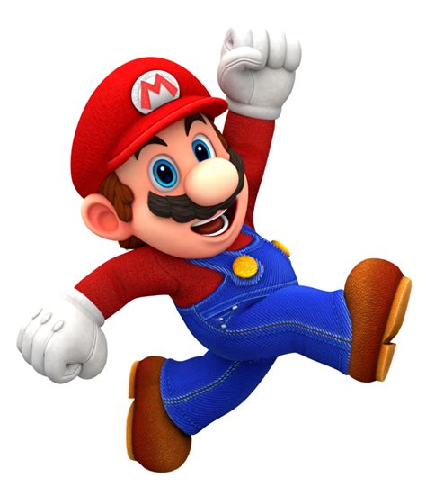 Odyssey Mario Jump Render By Nintega On