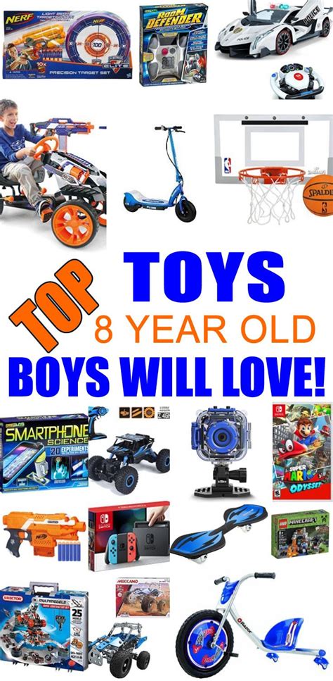 Best Toys For 8 Year Old Boys Birthday Presents For Boys 8 Year Old