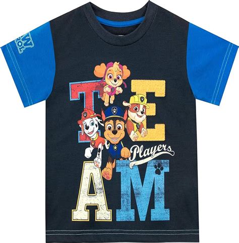 Paw Patrol Boys Marshall And Chase T Shirt Uk Clothing