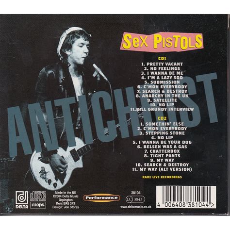 Raw And Live By Sex Pistols Cd X 2 With Jks World Ref117390258