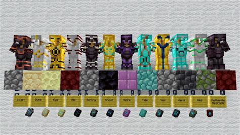 List Of All Armor Trim Locations In Minecraft 120