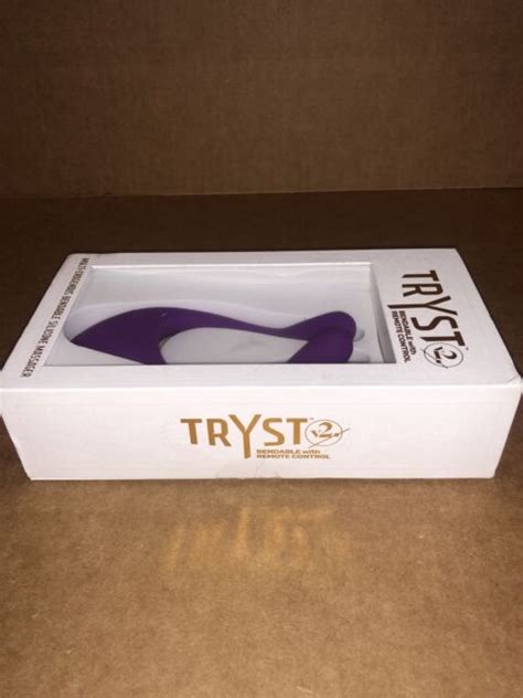 Tryst V2 Bendable Multi Erogenous Zone Massager With Remote Purple For