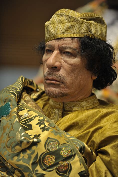 Filemuammar Al Gaddafi At The Au Summit Lr Wikimedia Commons