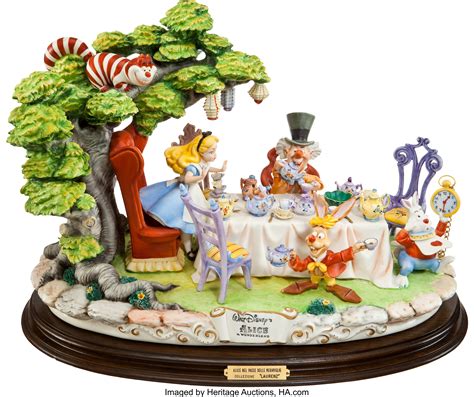 Alice In Wonderland Alice At The Mad Hatters Tea Party Disney Lot 91405 Heritage Auctions