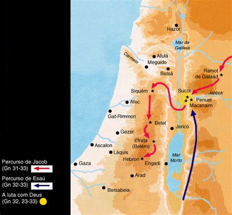Mapas 11 Palestina Nos Tempos De Jacó Livrosibc003 Flickr