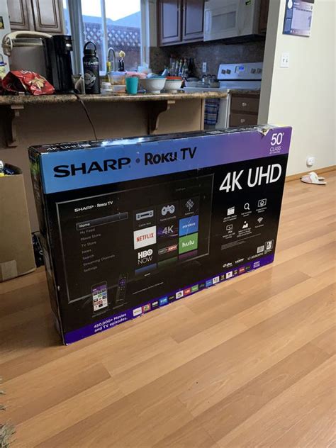 Bright and color accurate qled 4k ultra hd tv. Sharp Roku Tv 50 inch 4K UHD for Sale in Seattle, WA - OfferUp