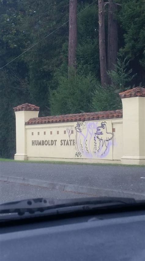 Check Out The Humboldt State Entrance Signs Latest Makeover Lost