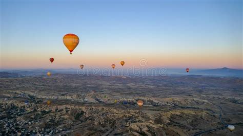 Hot Air Balloon Flight In Cappadocia Editorial Stock Photo Image Of