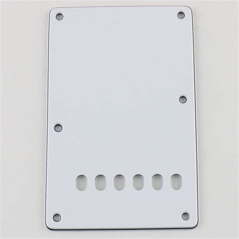 Stratocaster Backplate White 3ply