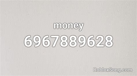 Money Roblox Id Roblox Music Codes