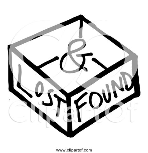 Free Clipart Of Lost And Found Box