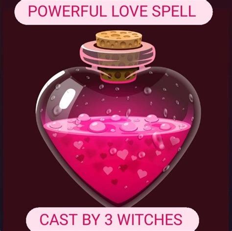 Powerful Fast Love Spell Cast By 3 Witches Spell Casting Etsy Bottle Drawing Magic Bottles