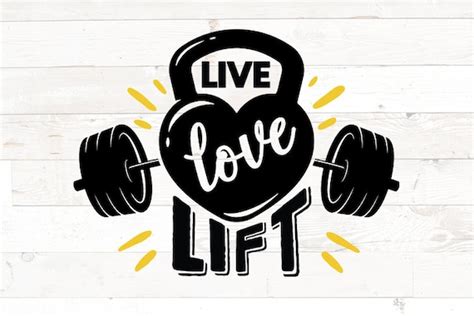 Live Love Lift Svg Workout Shirt Workout Svg Gym Quote Svg Etsy