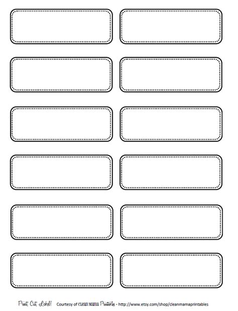 Label Templates Free Printable 8 Best Images Of Free Printable
