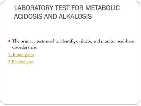 Ppt Diagnosis Of Metabolic Disorder Process Powerpoint Presentation Free Download Id 2795717