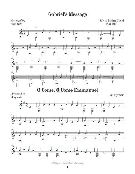 Download doug's classical guitar arrangement of this timeless classic. Christmas Music For Easy Classical Guitar By - Digital Sheet Music For Individual Part ...