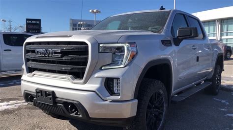 2021 Gmc Sierra 1500 4wd Crew Cab Lifted Elevation Roughcountry Silver