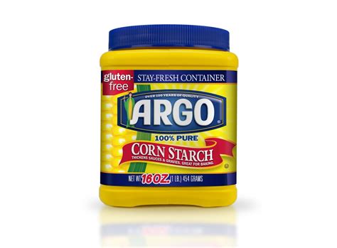 Baking powder also contains cornstarch, it's a buffer between the base and acid in the powder. cornstarch or flour for breading