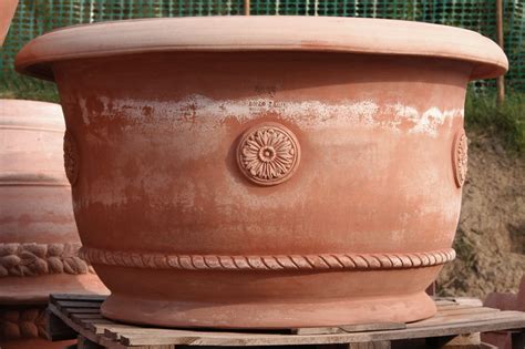 Oversized Tuscan Imports Terra Cotta Clay Pots Terracotta Planter
