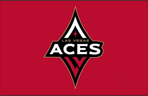 Las Vegas Aces Logo Primary Dark Logo Womens National Basketball