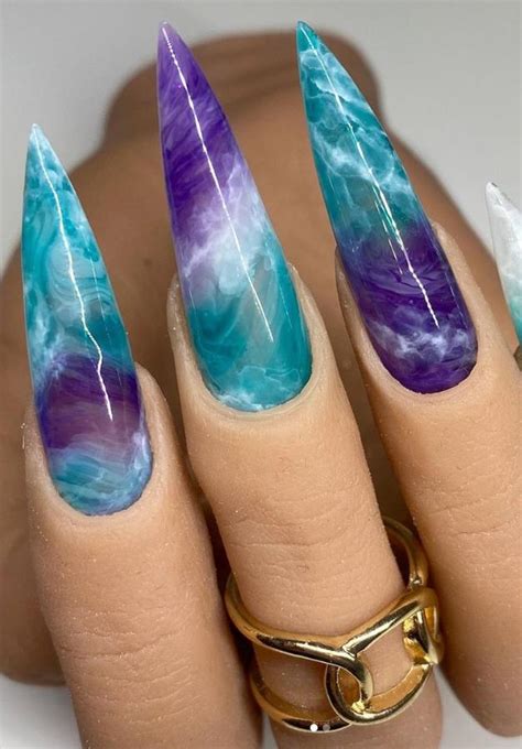 57 Special Stiletto Nails Art Designs Idea For Spring And Summer In