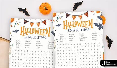 Sopa De Letras Para Halloween Gratis Juegos Imprimibles