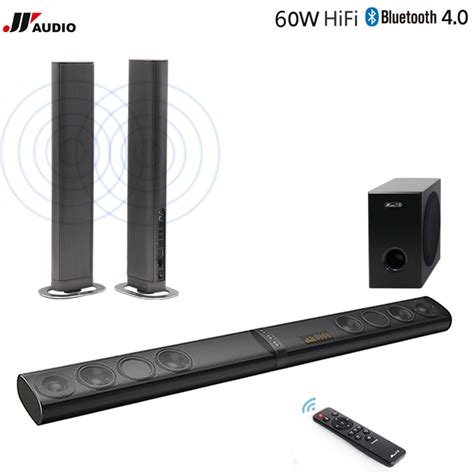 60w 3d Home Theater Tv Soundbar Bluetooth Speakers