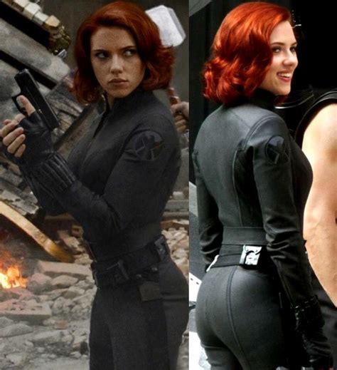Scarlett Johansson As Black Widow Black Widow Scarlett Black