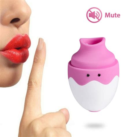 realistic tongue licking vibrator clitoris g spot stimulator oral sex toys women ebay