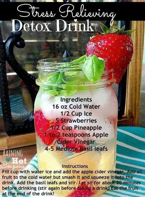 8 Natural Diy Detox Drinks