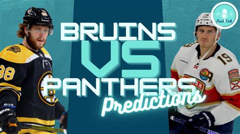 Nhl Playoff Preview Boston Bruins Vs Florida Panthers Youtube