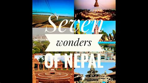 seven wonders of nepal youtube