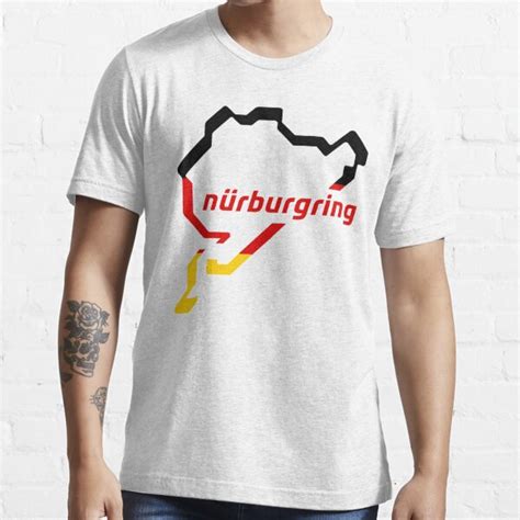 Nurburgring T Shirt For Sale By Kedewan Redbubble Germany T