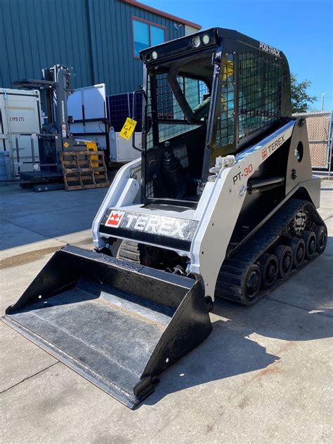 20122013 Terex Pt30 Diesel Skid Steer Rubber Tracks Bucket