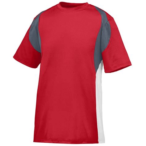 Augusta Sportswear Augusta Sportswear M Quasar Jersey Redgraphite