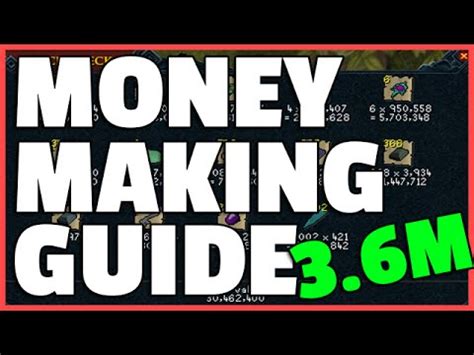 Following this guide will lead you to the easiest ways of making money in runescape. Runescape: RS3 Money Making Guide - 3.6M+ Per Hour! - YouTube