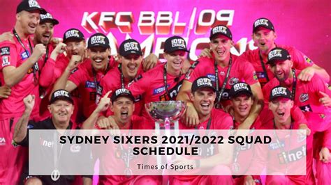 Sydney Sixers Wbbl Team 2022