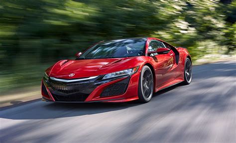 Your actual mileage will vary, depending on how you drive and maintain your vehicle, driving conditions, battery pack age/condition (hybrid models only) and other factors. 2017 Acura NSX Supercar Full Test - Review - Car and Driver