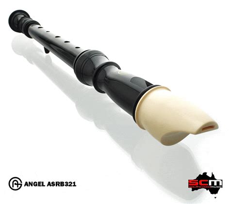 Angel Asrb321 3 Piece Deluxe Descant Soprano Recorder Made In Korea