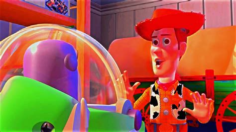 Disney And Pixar Toy Story 1995 Woody Tricks Buzz In Normal Fast Slow