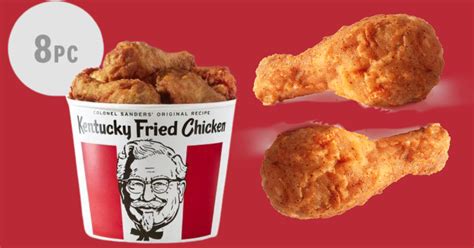 KFC 8 PC Fried Chicken Bucket For 10 How To Shop For Free