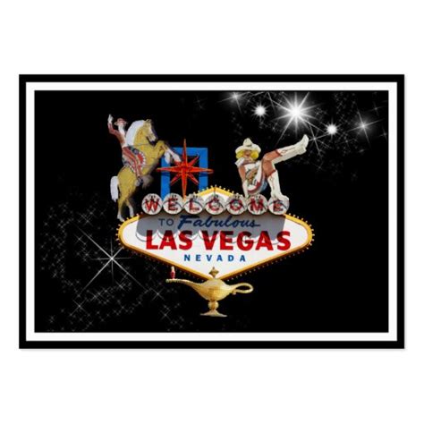 Las Vegas Welcome Sign On Starry Background Zazzle