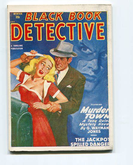 Black Book Detective Reproduction Limited Edition Murder Town Winter