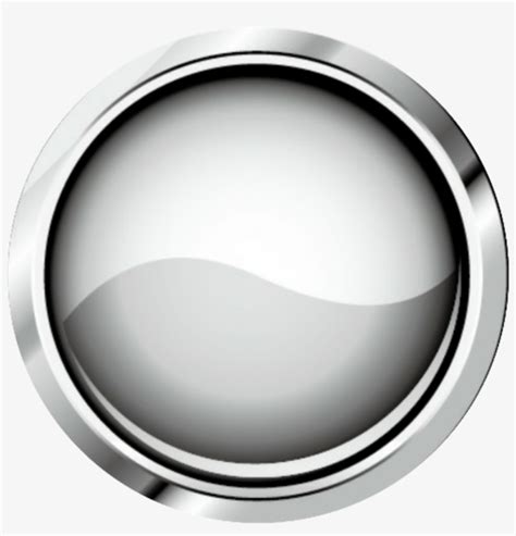 Round Button Silver Png Png Image Transparent Png Free Download On