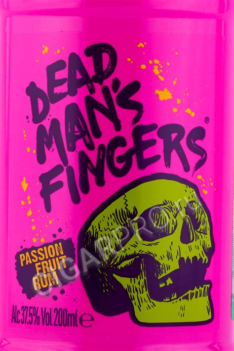 Dead Mans Fingers Passion Fruit Rum купить Ром Дэд Мэнс Фингерс Маракуйя 02л цена Cigar Pro