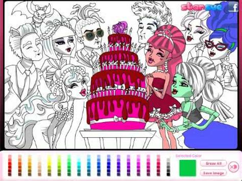 Master the art of the coloring and maybe. Sweet 1600 Coloring Game - YouTube