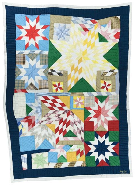 February 2014 Star Puzzle African American Quilts American Folk Art