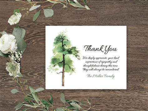 Sympathy Acknowledgement Cards Funeral Thank You And Bereavement Notes